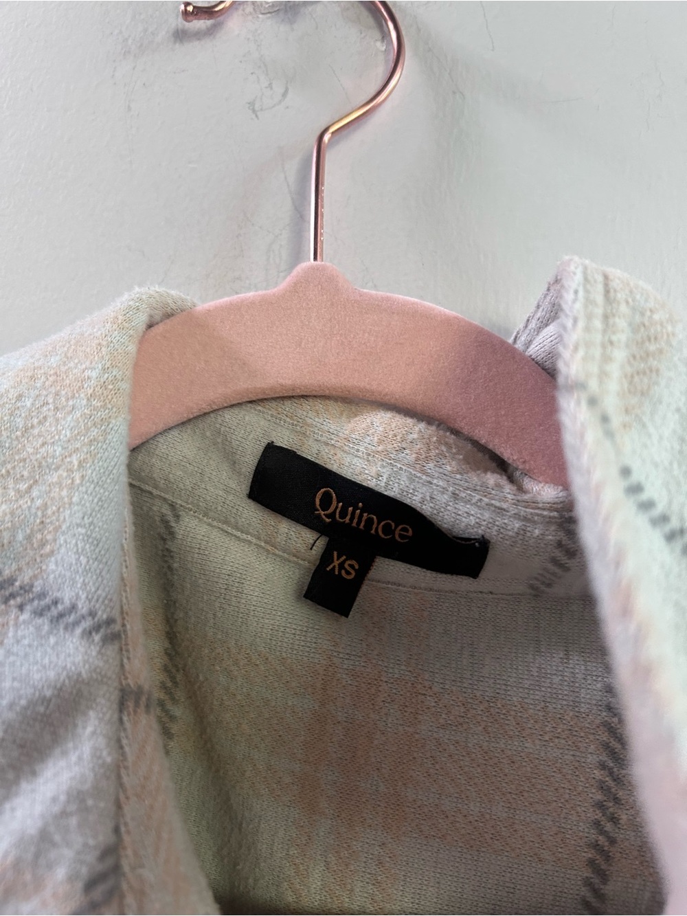 Quince Stretch Sweater Fleece Shirt XS - Picture 4 of 6